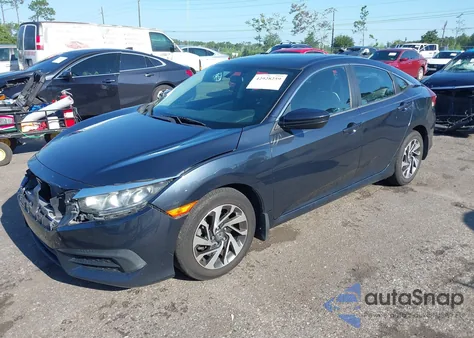 2017 Honda Civic Ex z USA, uszkodzony, nr VIN 19XFC2F75HE006154